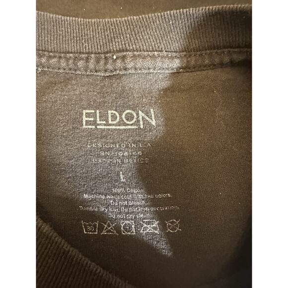 Eldon Vanbroh Black Men’s Shirt Size Large - Picture 4 of 7